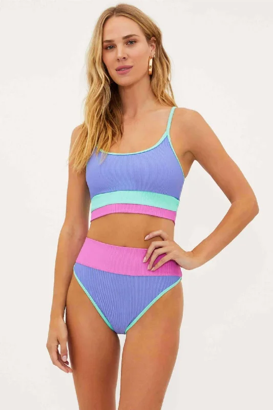 Savings Alert Eva Bikini in High Tide Colorblock