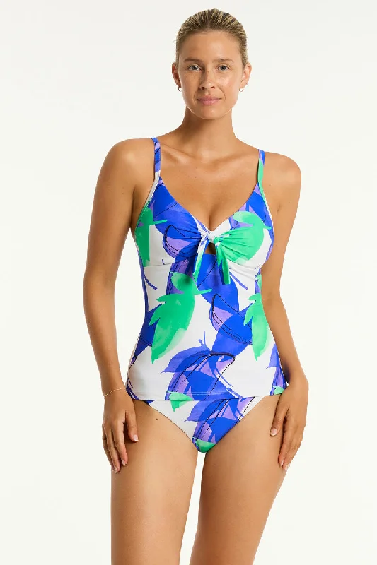 Bargain Prices Sublime Tie Front DD/E Tankini