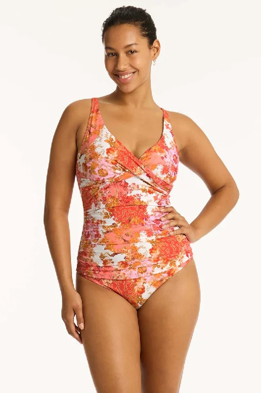 Special Price Daisyfield Cross Front Tankini