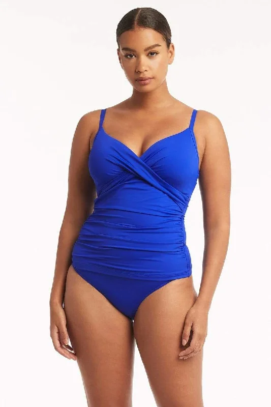 Extra Discounts Eco Essentials Twist Front DD/E Tankini