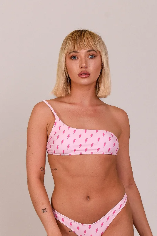 Daily Deals Strike of Luck Cold Shoulder Bikini Top