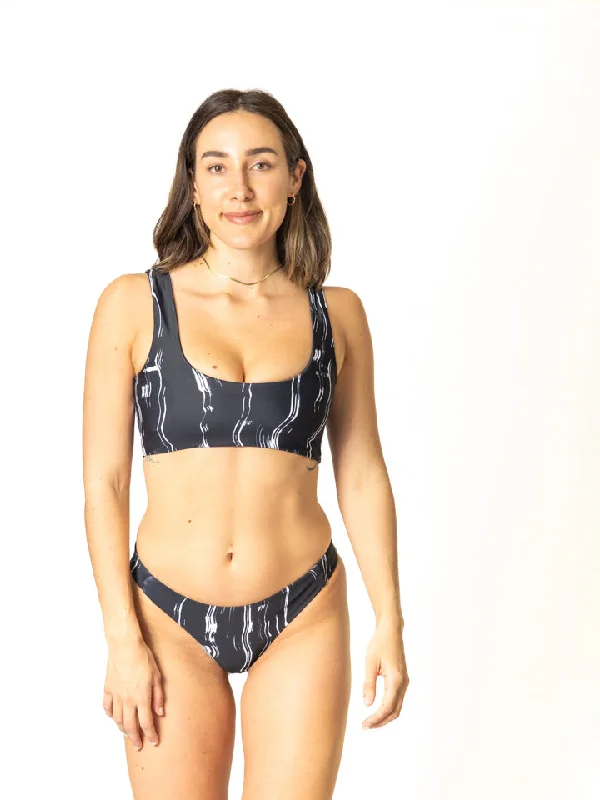 Get It Before It’s Gone Tabitha Reversible Top - Stripe/Coconut Milk